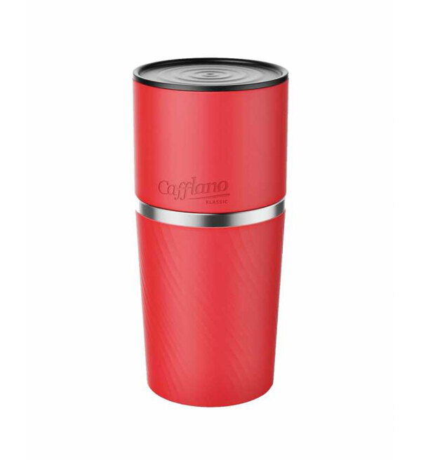 Cafflano Classic All in One Manual Kahve Makinesi Kırmızı