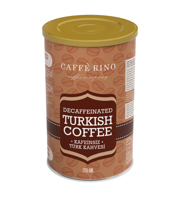 Türk Kahvesi - Caffe Rino - Kafeinsiz - 250 GR